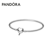  Pandora Pandora Eternal symbol heart-shaped chain buckle Bracelet 598891C0 Simple gift for girls