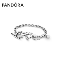 Pandora Pandora heart intertwined bracelet 598100 Girls simple gift