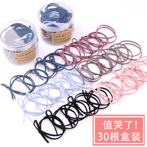 Hairband Korean minimalist tie hair band hair rope net red ponytail head rope ins Sensei female temperament leather case headwear