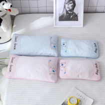 Children's Pillow Baby 1-3-6 Years Old Four Seasons Breathable Pillow Baby Buckwheat Pillow Core Kindergarten Pillow for Boys and Girls