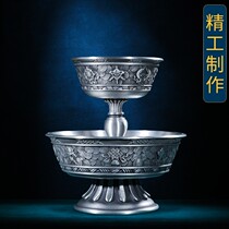 For the protection of the law Cup tin imitation Nepal Tibetan eight auspicious water supply Cup tantric supplies for Buddha before the holy water Cup