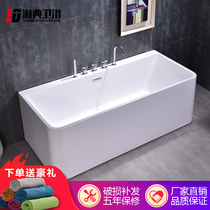  Acrylic seamless one-piece small bathtub Japanese-style adult home surfing jacuzzi Small apartment bed and breakfast deep bathtub