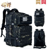 Outdoor 3p combat backpack shoulder mens quick response bag travel mountaineering bag large-capacity military version of the army three-level bag