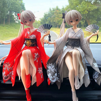 Car ornaments animation hand-made personality creative sexy beautiful girl car center console ornaments car accessories aromatherapy