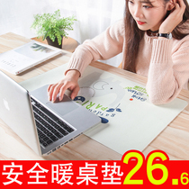 Heating mouse pad Oversized hand warmer Heating warm keyboard electric heating heating table pad winter office desk room students