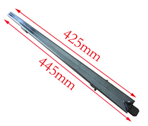 Yongchuang automatic baler accessories right slot left slot guide slot assembly auxiliary feed pulley through slot bow frame