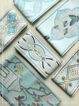 Sofa curtain lace accessories Chinese embroidered lace bottom edge clothing pillow fabric decoration wide patch tape