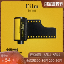 Color film with camera