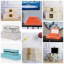 New Chinese jewelry box ornaments model room furniture store hotel clubhouse porch soft decoration storage box decoration