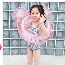  Inflatable-free baby swimming ring for children under the armpits 1-2-3 years old children baby household infant bathing ring for girls