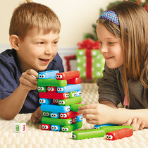 Export childrens plastic stacking music stacking tower building blocks Stacking music Childrens layers of pumping blocks educational toys board games