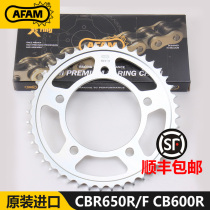 AFAM tooth plate chain size front and rear silent sprocket RK chain CBR650R F CB600R modification