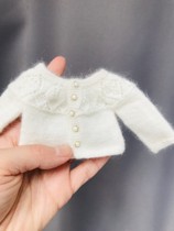 Leaf cardigan needle doll illustration suitable for 6 points bjd small cloth ob11 pure text tutorial Chinese version