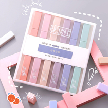 JW Highlighter pen Large capacity color marker pen Fluorescent color notebook pen Marker pen Multiple colors