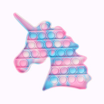 Childrens press bubble music love unicorn Net red shaking sound puzzle toy decompression artifact rodent control pioneer