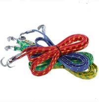 Motorcycle moped tail box Elastic band Binding belt Rubber band Hook rope Pull rope Luggage belt Multi-color