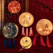 2021 Mid-Autumn Festival Decorative Hanging Hanfu Childrens Handmade Finished Lantern Lantern Lantern Lantern