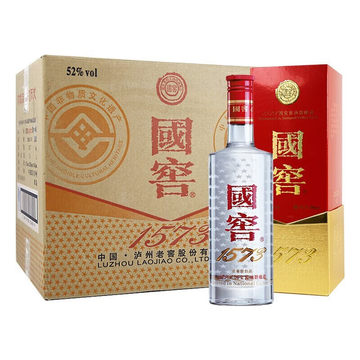 GUO JIAO濾州老窖國窖1573 375ml 52% 白酒 グラス付き Guo Jiao 国窖1573 375ml $119 批发价免邮- Uncle Fossil