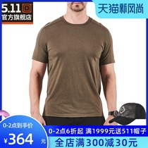 5 11 quick-drying T-shirt 511 Fitness quick-drying T-shirt Short-sleeved mens tactical commuter pullover round-neck T-shirt 82123