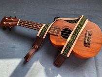 Handmade vintage ukulele strap ukulele strap small guitar strap