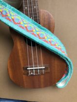 Handmade Mint green Tassel Ukulele strap ukulele strap