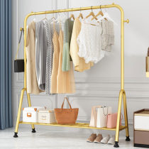 Clothes rack Floor folding indoor clothes rack Balcony clothes rack Household bedroom clothes rack Simple clothes rack