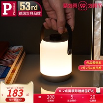 Germany Berman charging night light bedroom feeding baby eye protection sleep bedside lamp outdoor portable desk lamp usb