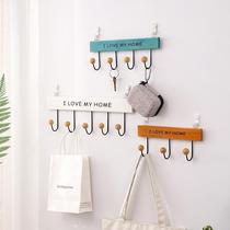 Wall hanger strong load-bearing free punch coat rack pai gou coat hook clothes adhesive hook wall-mounted coat hook