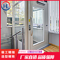 Home Elevator Two-floor Triple 45 Floors Indoor outdoor duplex loft Hydraulic Traction Electric Small Villa Lift