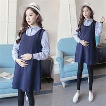 Radiation-proof maternity clothes Autumn clothes pregnant women to work silver fiber belly radiation four seasons wear fashion dresses
