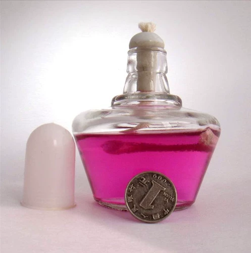 Алкогольный свет толстое стекло 150 мл спиртной лампы с легкой ядром покрытием лампы домохозяйственной примерки плюс экспериментальный контейнер