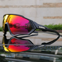 New cycling glasses anti-wind sand polarized glasses bicycle glasses equipped with cycling color discoloration glasses