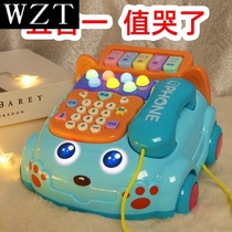 Children's toys girl baby baby boy puzzle early education music phone simulation landline 1-2 year old