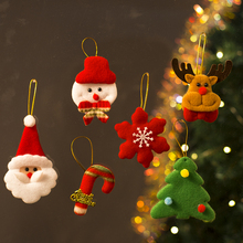 Рождественская елка, аксессуары, рождественские элементы, украшения, снежный старик, подвеска, пакет, 6 вещей.