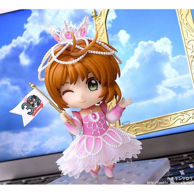 GSC Clay Wood, Sakura 클램프 30 주년 기념 마법 카드 소녀 Sakura Sakura Hand New Spot