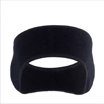 Outdoor sports fleece warm hair band windproof forehead band hair ring running yoga elderly cold sleep hair band