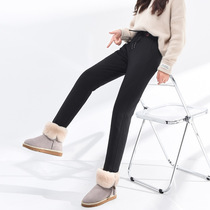 Northeast thickened outer wear high waist thin down pants female Harbin cold pants Mohe Xuexiang tourism warm equipment