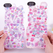 Q-Lia Japanese Bunny Bunny Chai Dog Unicorn Cute Animal Children Sticker Kindergarten Gift Reward Paste