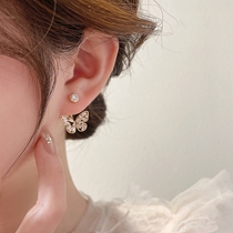 Ottles Discount Store Withdrawal Cabinet Pick Up Missed Accessories Floral Butterfly Dance Earrings Ear Nail Outlets Womens Ear Needle Special Cabinet