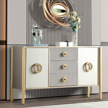 Light luxury sideboard simple porch cabinet modern living room side cabinet Hall Cabinet partition decoration cabinet against wall locker