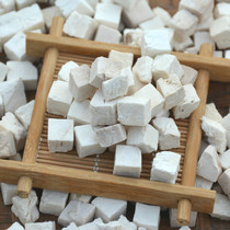 Minmin Farmhouse White China White Poria Block Dry Goods Fresh Poria Bum 500g Natural no sulphur without bleaching Grinding powder