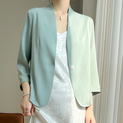 taobao agent Advanced spring cardigan, design classic suit jacket, trend of season