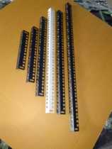 4U to 15U wall cabinet square hole column power amplifier chassis with mounting frame bracket U-shaped strip