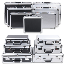 Small password box portable aluminum alloy tool box household hardware instrument multi-function File insurance storage