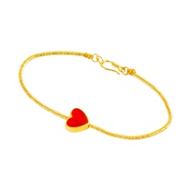 ZW jewelry pure gold 999 handmade gold accessories DIY original