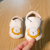 0-1 year old male and female baby toddler shoes spring and autumn 3-8 nine months breathable casual shoes soft bottom cartoon non-slip baby shoes