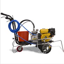 Track and field ground line position hand-push scribing vehicle road marking parking lot cold spray marking machine factory hot melt machine