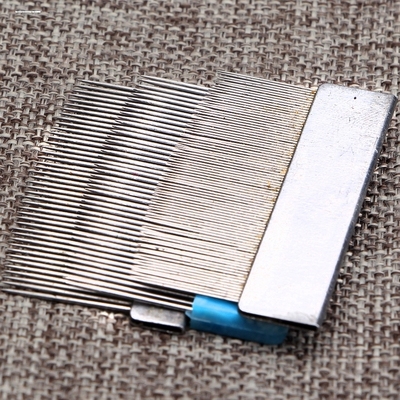 taobao agent New product textile factory blocking car woven wearing comprehensive brown tool iron wood comb como small iron comb, iron combing 42 teeth 8