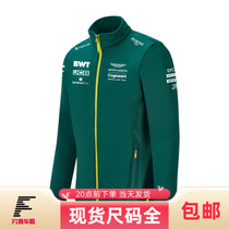 2021 New Aston Martin team jacket f1 racing suit long sleeve windbreaker Autumn Winter soft shell jacket