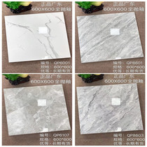 Jazz white marble 600x600 living room floor tiles gray bright surface room floor tiles full cast glaze tiles